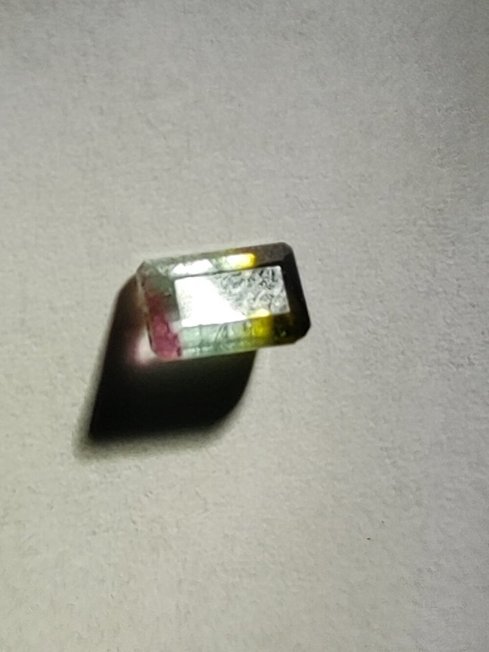 Rectangular Watermelon Tourmaline – Polished, Auction Purchase